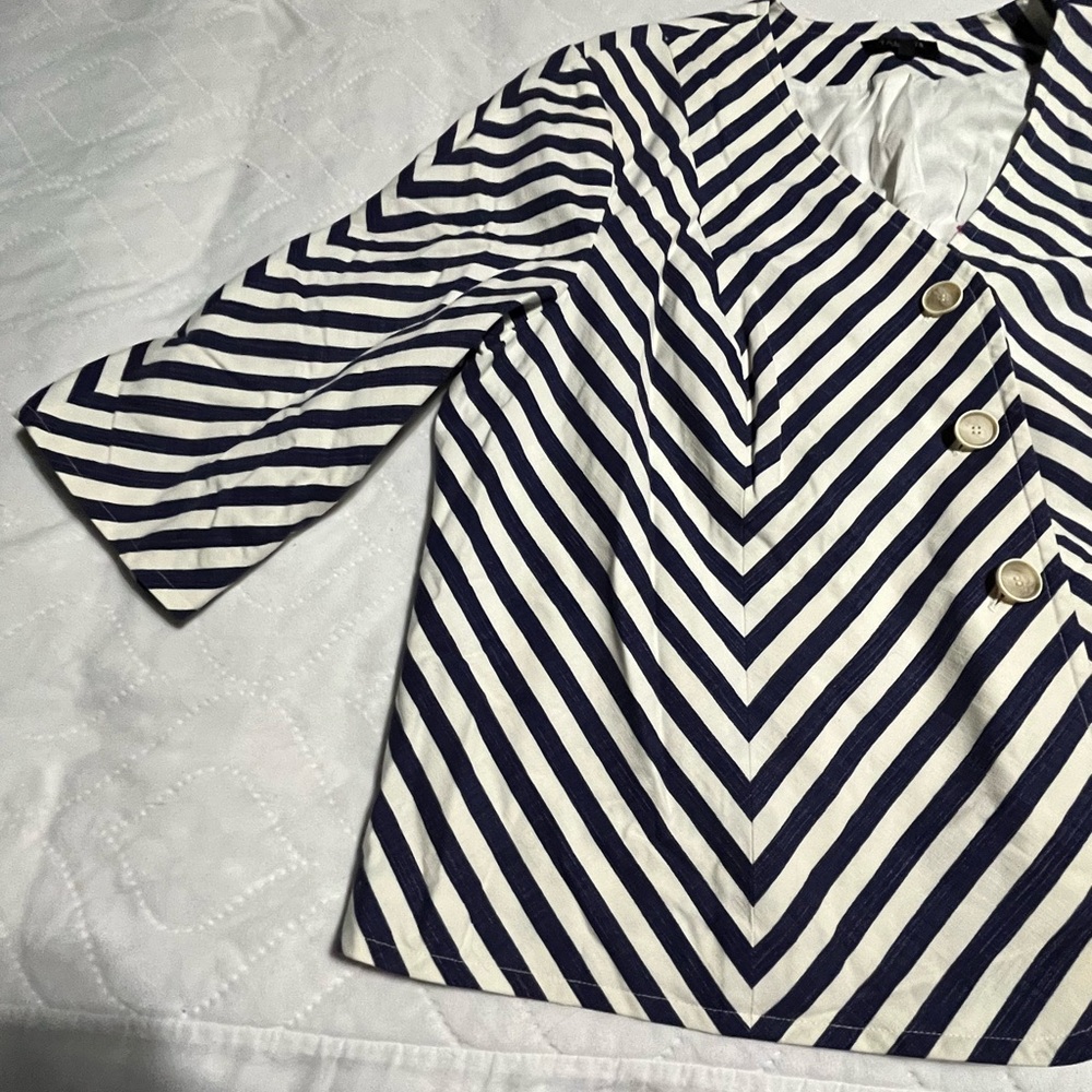 Talbots 3/4 Length Sleeve Button Jacket. - image 3